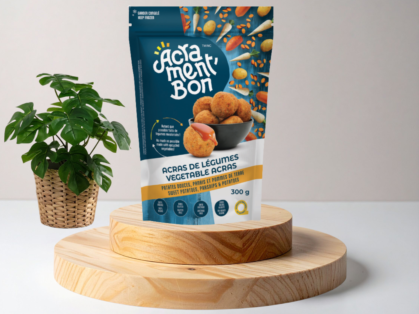 Acras de légumes - Patates douces, panais & pommes de terre (300 g)